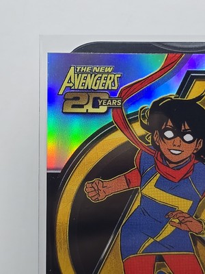 2025 Topps Chrome Marvel Ms. Marvel New Avengers Anniversary #AV-8 2025 Topps Chrome Marvel Ms. Marvel New Avengers Anniversary #AV-8