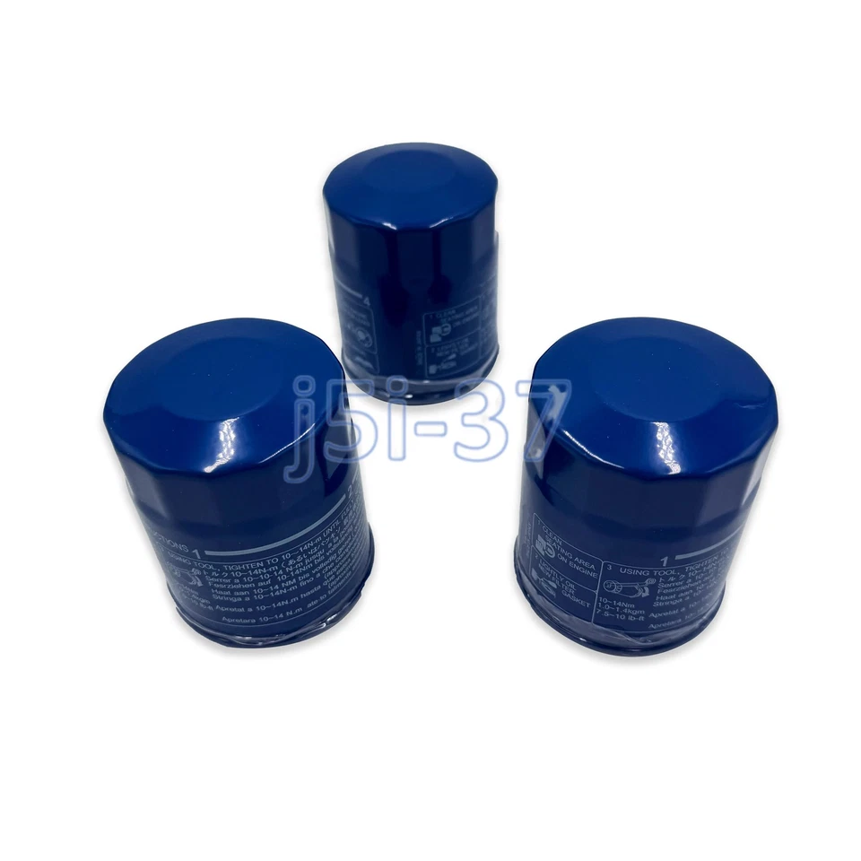 3PCS For Honda S2000 Oil Filters NEW SEALED 15400-PCX-306 15400-PCX-305 — 第 3/4 张图片