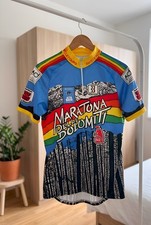 Vintage Biemme Maratona dles Dolomites Cycling Jersey 90s XXL