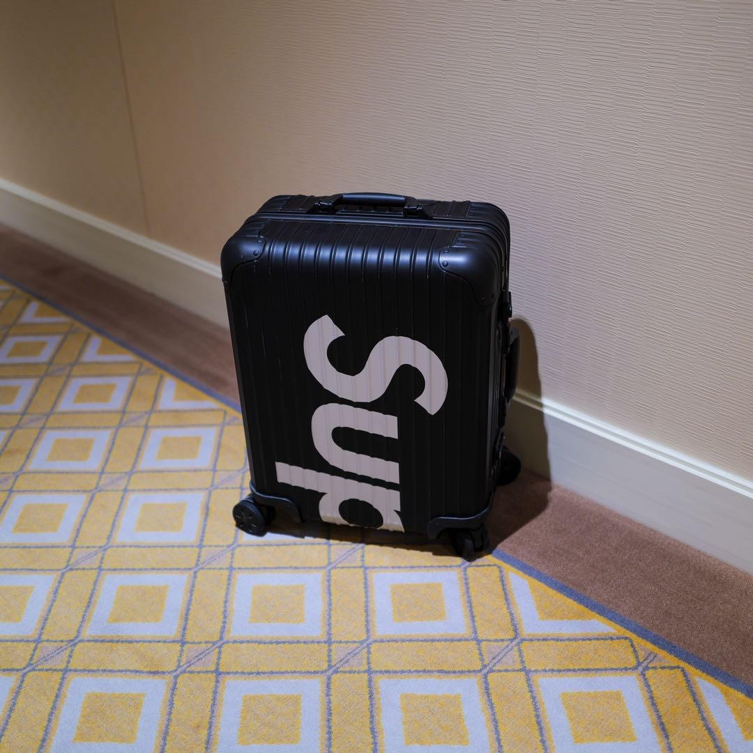 Supreme x Rimowa 45L Carry-on Bag, Limited Edition, Rare Model