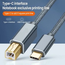 USA USB-C to USB-B 2.0 Cable For Nylon Epson ...
