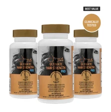 3x Joyce Giraud Ultimate Hair Strength Pro Supplement = 90 Day Supply SEALED!