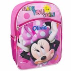 Personalized Minnie Mouse Made You Smile Character Backpack - 16 Inch