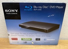 Sony BDP-S185 Blu-ray DVD Disc Player BDP-S185WM/BM Factory Sealed Box Damage