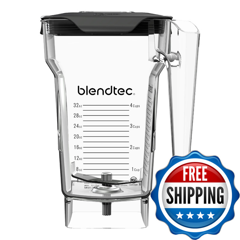 Blendtec 75 Oz Fourside Jar - Four-Sided Blender Jar Compati