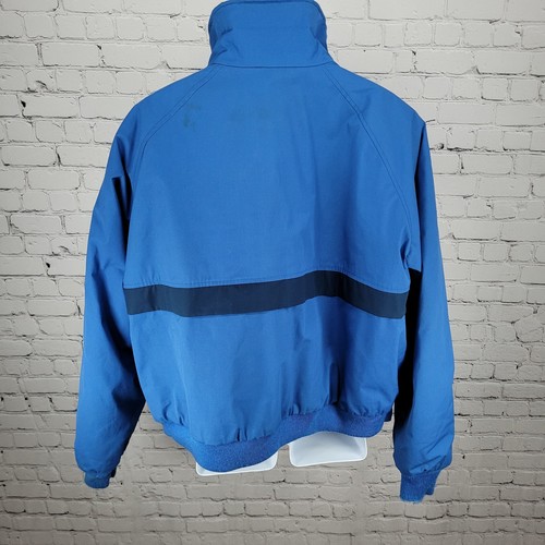 Giacca vintage Woolrich blu Thinsulate isolata full zip made in USA taglia XXL - Foto 2 di 16