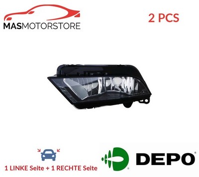 NEBELSCHEINWERFER PAAR SET DEPO 445-2012R-UE 2PCS I FÜR SEAT 1.2L,1.6L,1.4L,2L