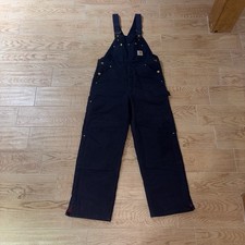 Carhartt Overalls - Mens 34x30 Blue - Great Condition