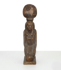 Rare Ancient Egyptian Antique Statue of Hathor BC Egyptian Mythology
