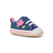 See Kai Run Stevie Mini Blue Denim Girls First Walkers Shoes NO IMPORT FEES