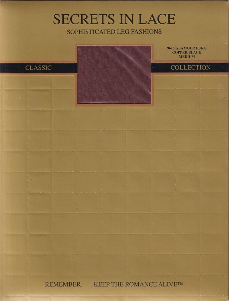 Nylonstrümpfe Naht SECRETS IN LACE Kontrastfarbe. M. Fully Fashioned Strümpfe. - Bild 3 von 4