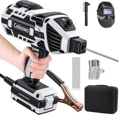 Portable Electric Welding Machine, Upgraded 110V ARC Welder, 20-120A, IGBT Inver