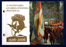 VATICAN 2006 V CENTENARY SWISS GUARD € 2.00 philatelic-numismatic envelope