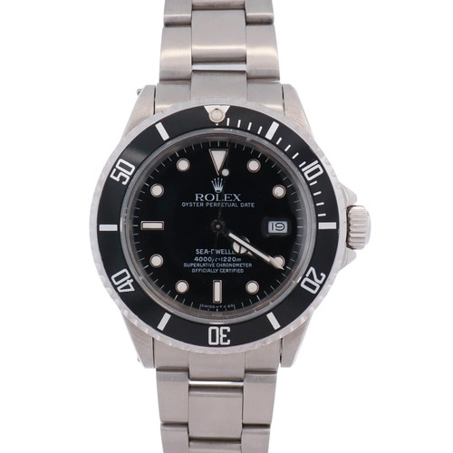 Rolex Sea-Dweller 40mm Black Dial Watch Ref# 16660