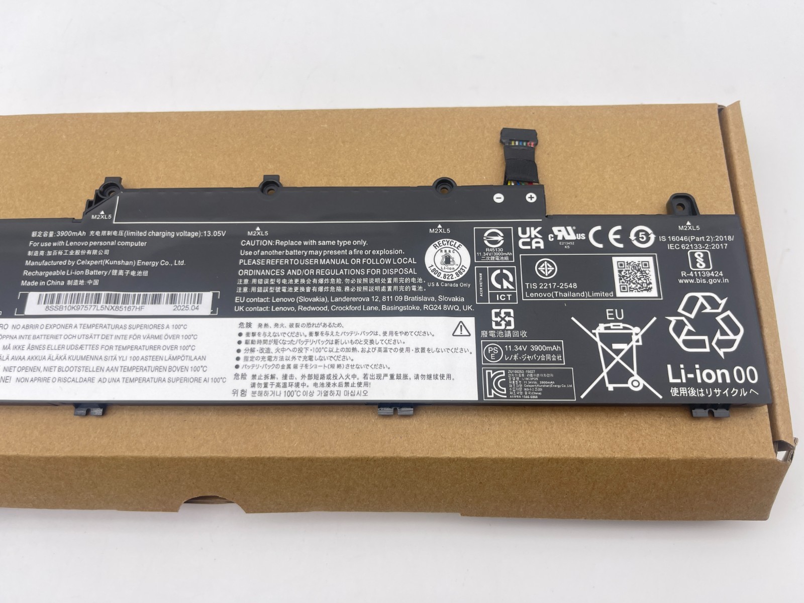 Genuine L19M3PD5 L19C3PD5 L19L3PD5 Battery for Lenovo ThinkPad E14/E15 Gen 2/3/4