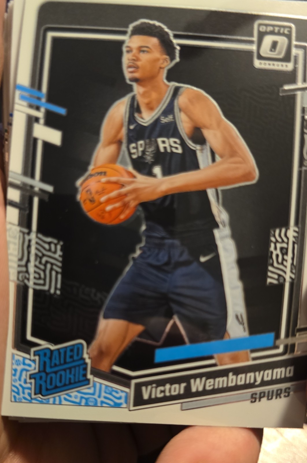 2023-24 Panini Donruss Optic - Rated Rookie Victor Wembanyama #225 (RC)