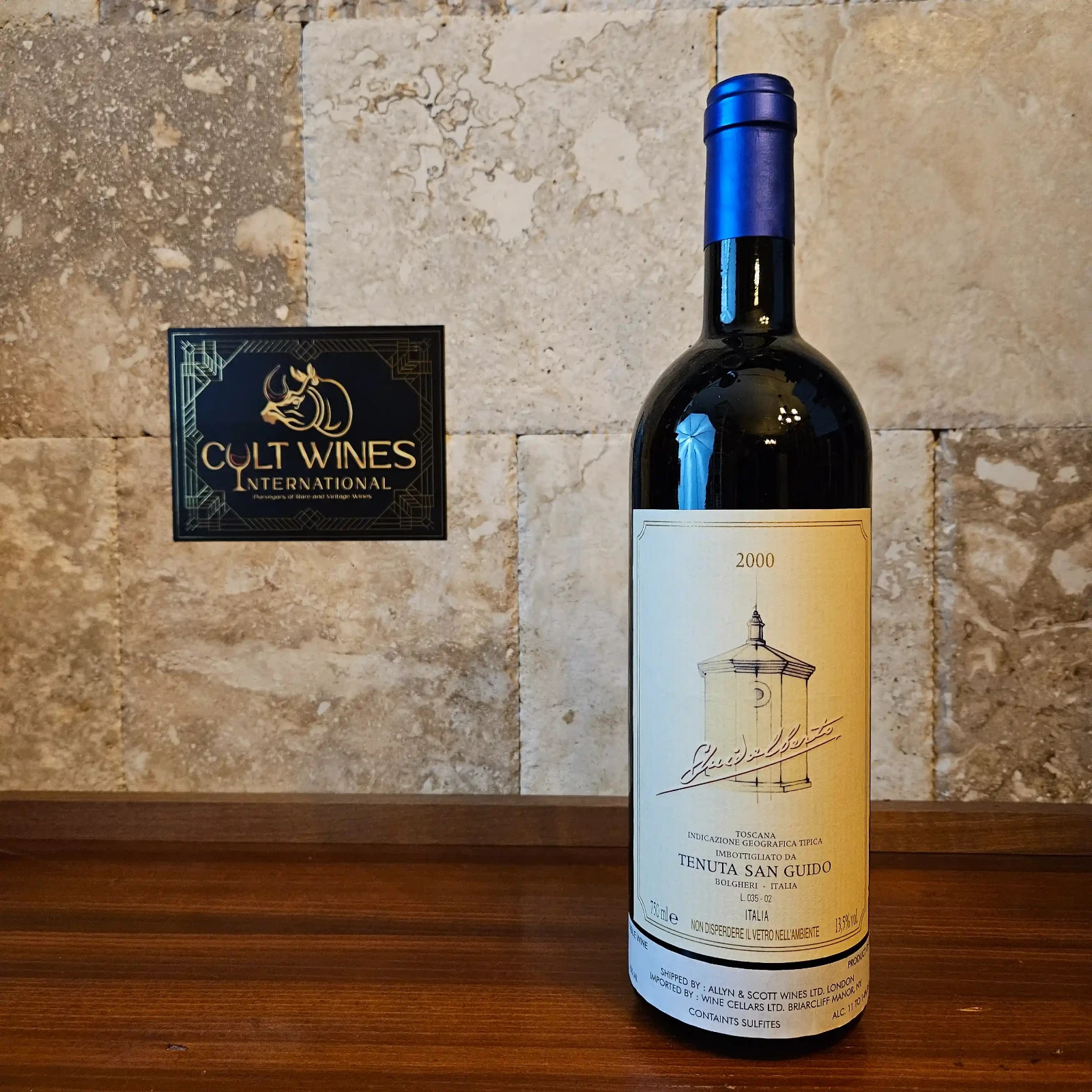 2000 Tenuta San Guido Guidalberto Toscana IGT wine, Italy [94pts]