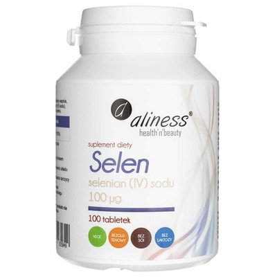 Aliness Selenium, sodium selenate (IV) 100 mcg 100 Tabs