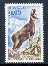 Timbre - Isard - Parc National des Pyrénées - FRANCE - YT1675 - 1971 - Neuf **