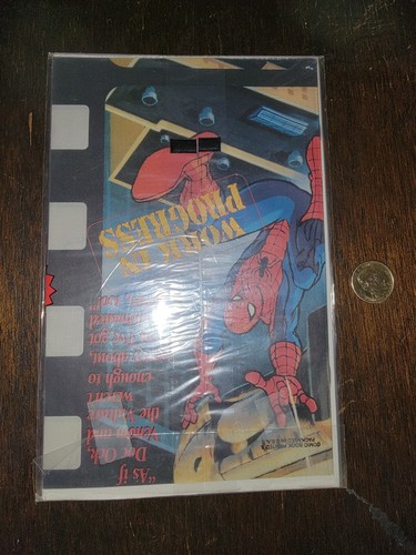 1994 Marvel Fox Cartoon Promo SPIDER-MAN vs VENOM Acetate Animation Cell Rare - Picture 2 of 3