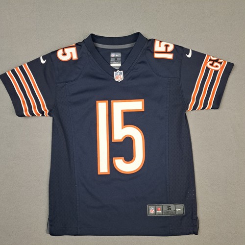 Nike Chicago Bears Jersey Brandon Marshall On Field Children's Small Blue Swoosh - Picture 11 of 11