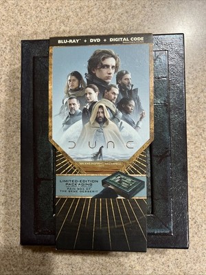 Dune (Bluray DVD No Digi) Walmart Exclusive Pain Box Limited Edition (Box Ship)