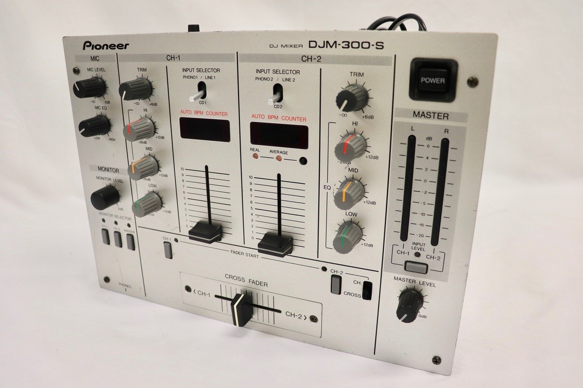 Pioneer Djm-300-s 2 Channel DJ Music Mixer for sale online Pioneer Djm-300-s 2 Channel DJ Music Mixer for sale online