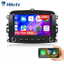 Per Fiat 500L 2013-2019 GPS Navi RDS BT Android 15 Carplay Autoradio WIFI 4+64GB