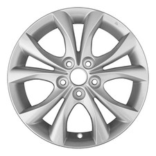 Refurbished 17x7 Painted Silver Wheel Fits 2010-2011 Mazda Mazda 3 560-64929