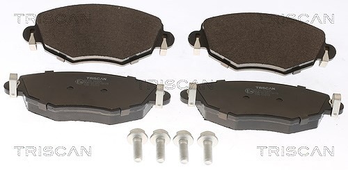 Triscan Bremsbelagsatz, Scheibenbremse Vorderachse U.A. FüR Ford, Jaguar-image