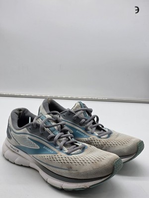 Brooks Shoes Womens Size 8.5 Gray Trace 2 Running Sneakers Damaged 1203751B185