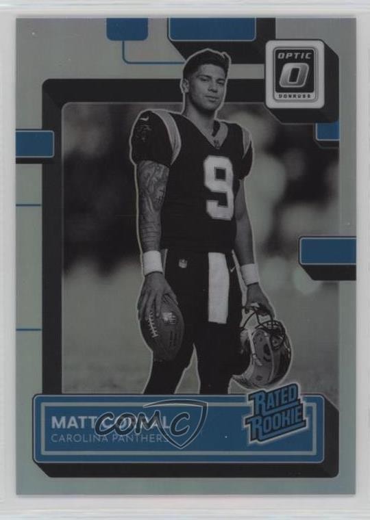 2022 Panini Donruss Optic Rated Rookie Holo Prizm Variation Matt Corral #204 6o3