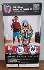 Franklin Sports NFL Inflatable Target Toss Game - Target  Mini Footballs - 51"