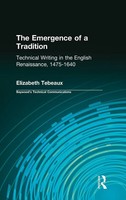 Elizabeth Tebeaux | The Emergence Of A Tradition | Buch | Englisch (1997)