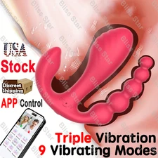 Wearable G-Spot Clit Vibrator Prostate Massager Sex Toys For Women App Control