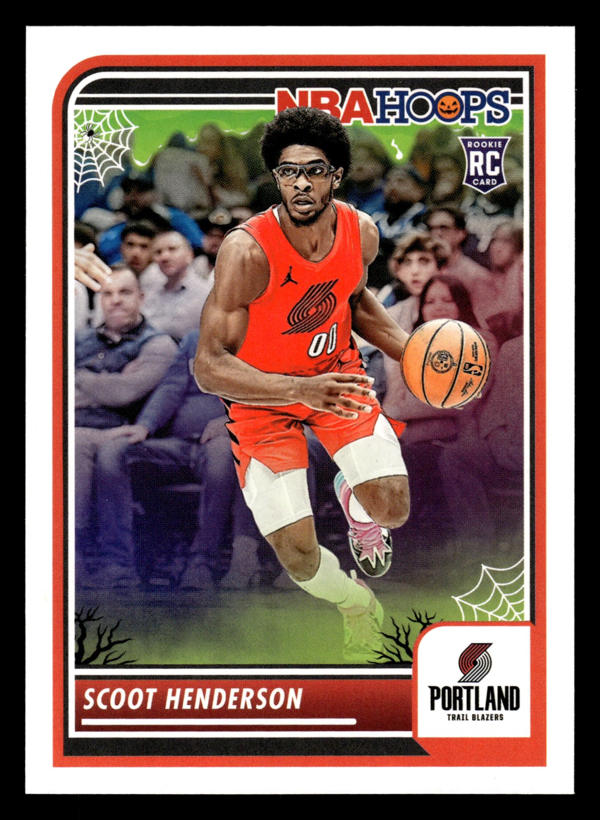 Scoot Henderson 2023-24 Hoops Haunted Hoops #137 Portland Trail Blazers