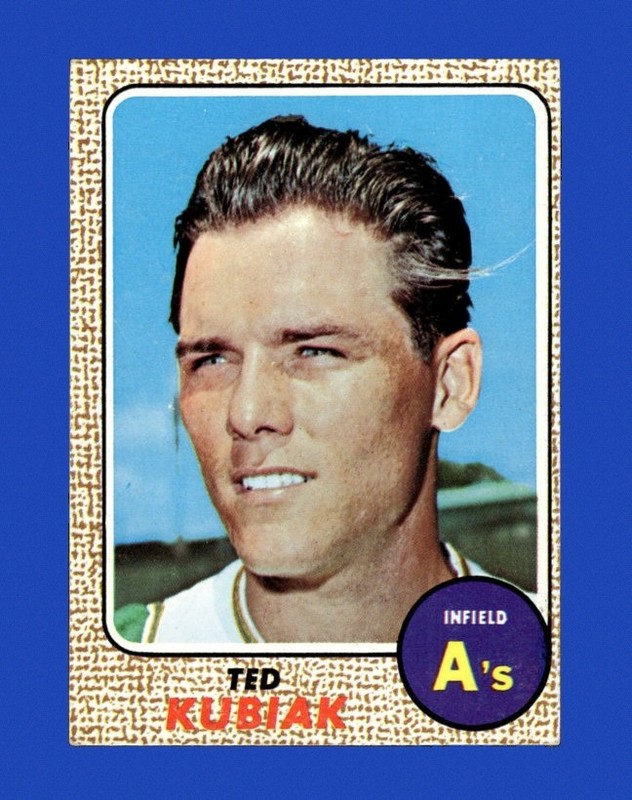1968 Topps Set-Break # 79 Ted Kubiak RC EX-EXMINT *GMCARDS*