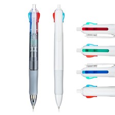 Multicolor Pens 4-in-1 Colored Ballpoint Pen for Office School set 2 Pcs