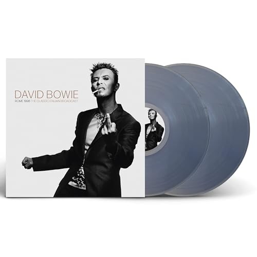 David Bowie - Rome 1996 Clear Vinyl 2LP - Vinyl Record Dlp - F600Z-image