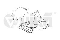 Vika Dichtung, GehäUsedeckel (KurbelgehäUse) 11031826801 FüR Audi Vw