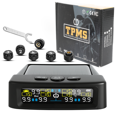 #ad 6 Sensors TPMS Tire Pressure Monitoring System for RV Motor Home Caravan Trucks $31.92