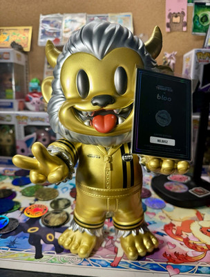 Thrilljoy Mega Pix! Bloo x Terrifier Art the Clown Vinyl LE Gold/Silver NO.0052