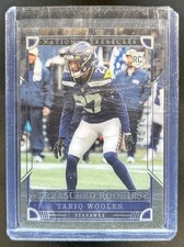 2022 Panini National Treasures Tariq Woolen Treasured Rookies RC #/99 Seahawks