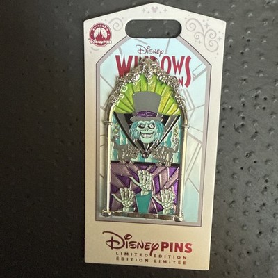 ティファニー キャット ハミルトン フィギュア オリジナル発泡ケース、証明書 2026 Disney World Windows Of Attraction Haunted Mansion Hatbox LE