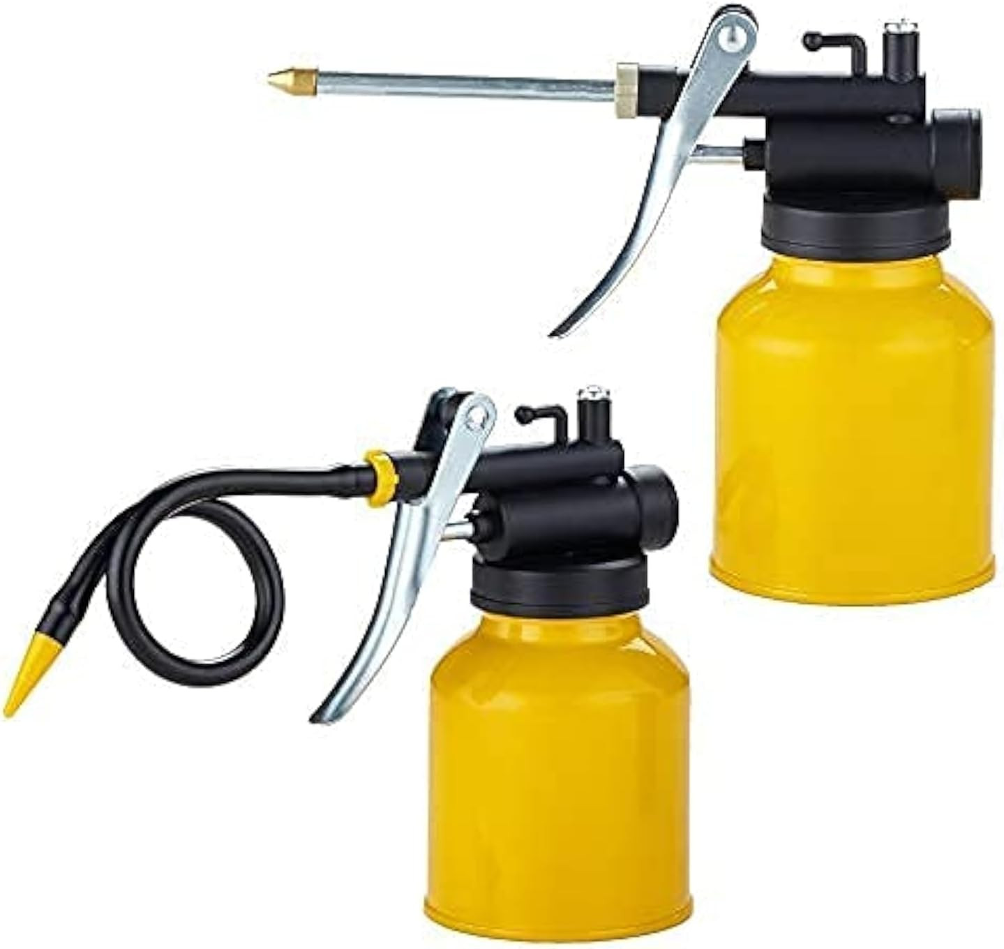 Er Can Professional Level 8 Oz. Capacity Pump Oiler With Met