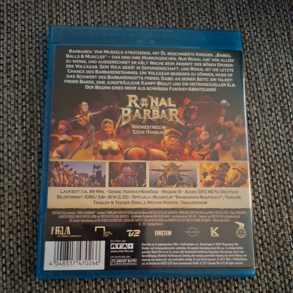 Ronal der Barbar [Blu-ray] von Christofferson, Thorb... | DVD | Zustand  gut - Bild 2 von 2