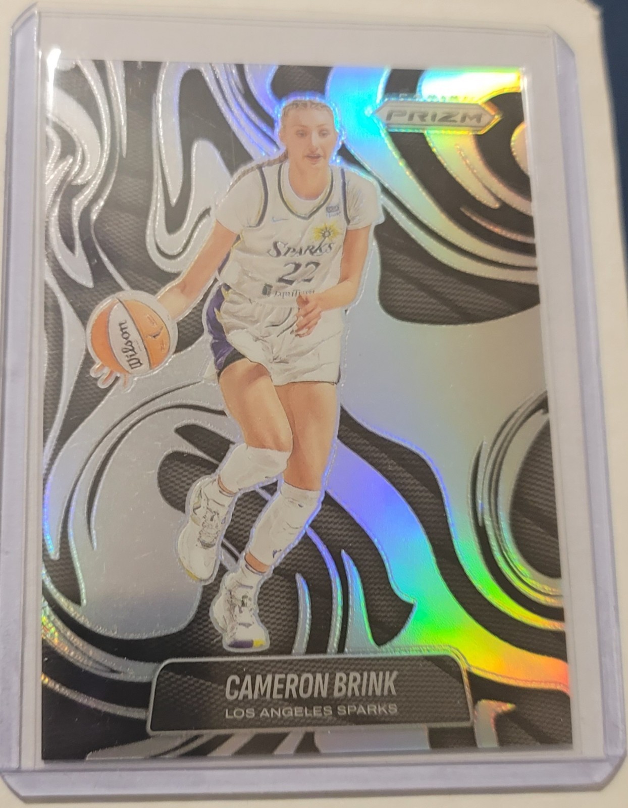 2025 Panini Prizm WNBA - (Cameron Brink) Abstract Prizm #3
