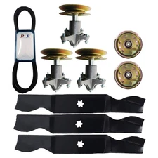 DECK REBUILD KIT FOR CUB CADET GT 1554 54" - SPINDLES BLADES PULLEYS BELT