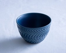 Hasami Ware Rosemary Rice Bowl - Denim