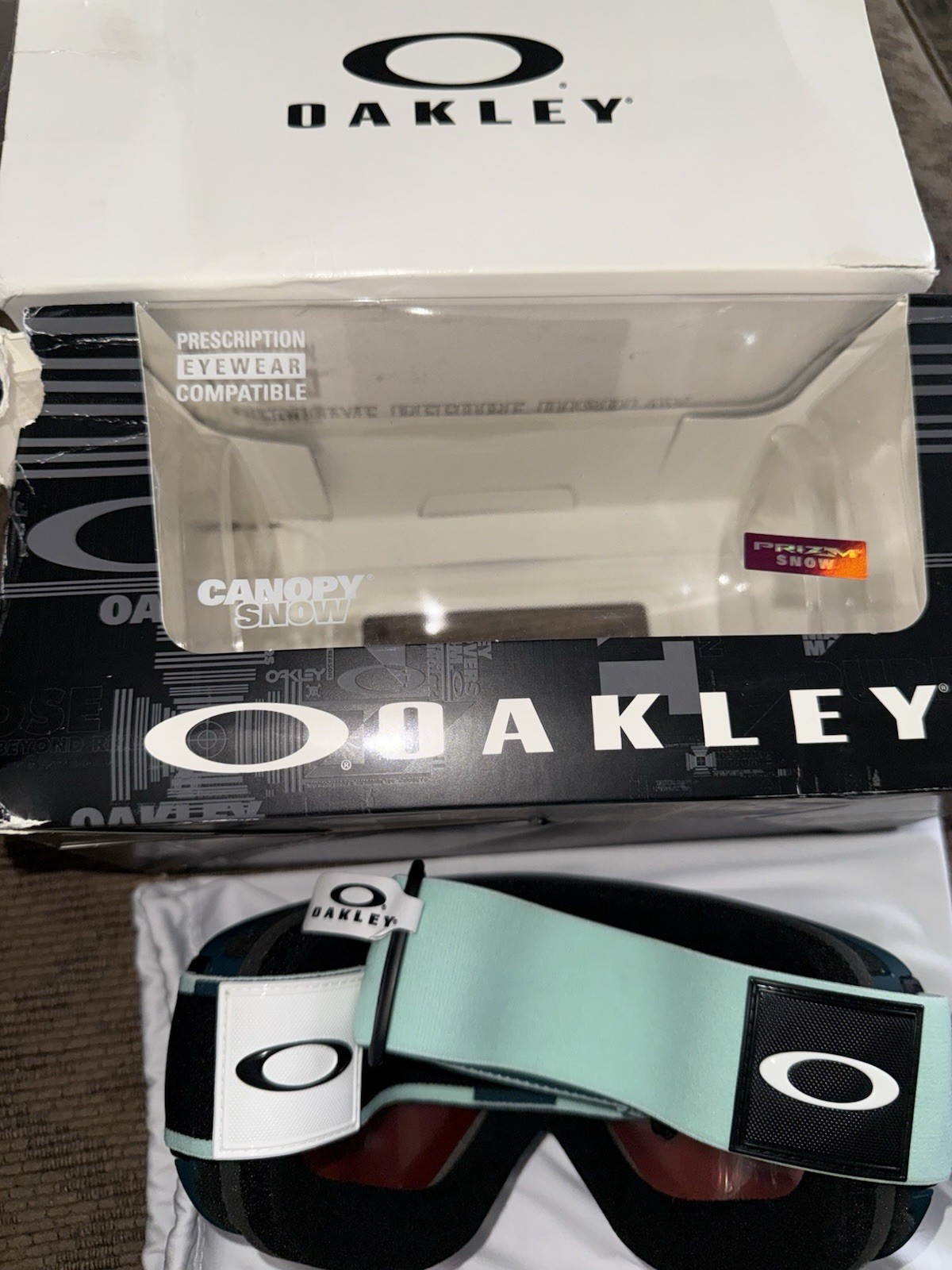 Oakley Fall Line XM Jasmine Cepillo Oscuro Prizm Zafiro Iridio - Nuevo En Caja